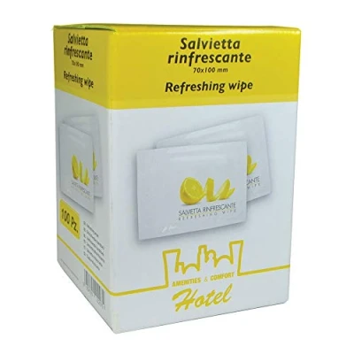 Imagen de Anonima MTP100 SRL70 Multipack Toallitas refrescantes Limón 70 x 100, 100 unidades