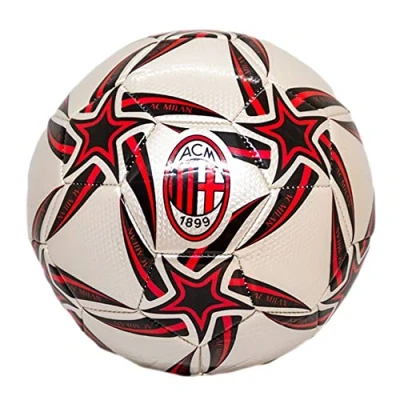 Imagen de Mondo Toys Balón de fútbol Cosido MILAN Producto Oficial Talla 5 400 g 13448