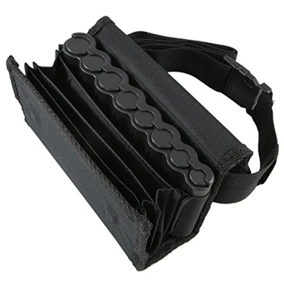 Imagen de HMF 48810 02 Bolso de camarero, monedero incl. cambiador monedas para euros y cinturón transporte 20,5 cm x 6,5 10 en color negro