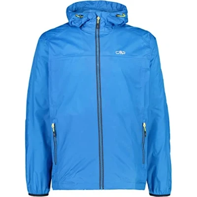 Imagen de CMP Chaqueta Hombre Rain Fix Capucha, ciano, L