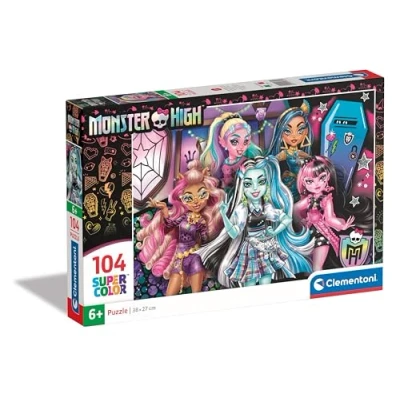 Imagen de Clementoni 104 Piezas Monster High Puzzle Infantil A Partir De 6 Años, Multicolor, Fabricado en Italia 25782