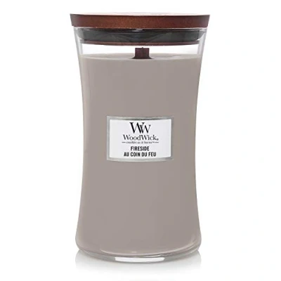 Imagen de WoodWick Scented Candle Large Fireside 18 cm / ø 10