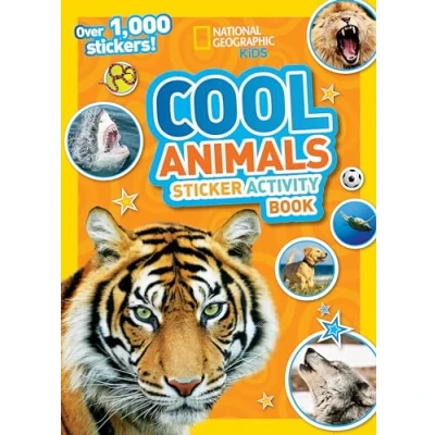 Imagen de National Geographic Kids Cool Animals Sticker Activity Book: Over 1000