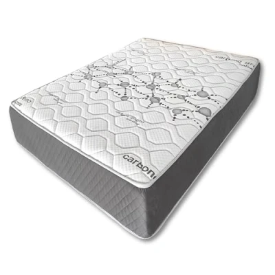 Imagen de DESCANSIN Colchón Viscoelástico Anti Stress Firmeza Muy Alta para Dolores Espalda Premium 30cm Cama Matrimonial o Individual Fabricado en España (120x200)