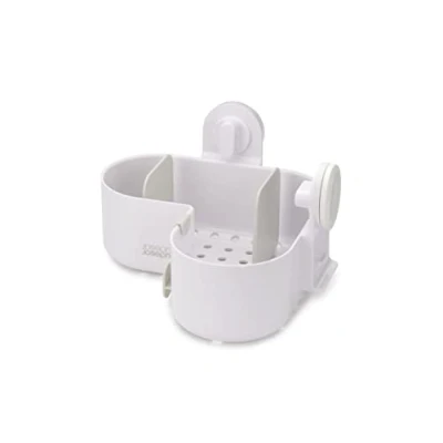 Imagen de Joseph Duo Estanteria Ducha Esquina Rinconera sin Taladro, Organizador de Baño para Accesorios Ducha, Blanco