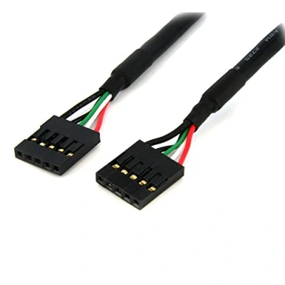 Imagen de StarTech.com USBINT5PIN24 Cable Extensor de Placa Base, 60 cm, Negro