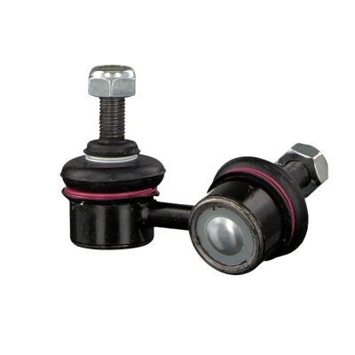 Imagen de FEBI BILSTEIN 41680 Bieleta de suspensión Eje delantero, izquierda 55 M10 x 1,25 con tuerca autofijadora Acero