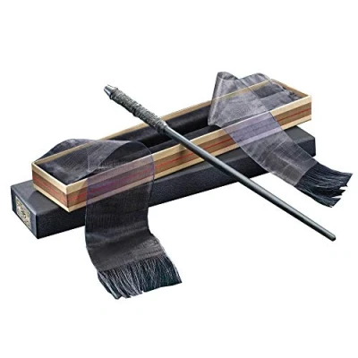 Imagen de The Noble Collection Harry Potter Profesor Snape Wand en la Caja de Ollivander, Multicolor