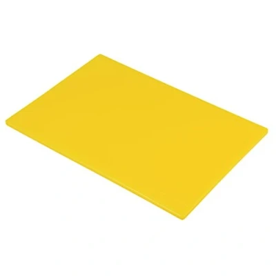 Imagen de Nextday Catering Equipment Supplies y1812 amarillo poliéster tabla de cortar, 18 &quot;x 12&quot; X 0.5 &quot;