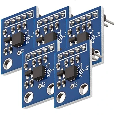 Imagen de AZDelivery 5 x GY 61 Compatible con ADXL335 Módulo Sensor de Ángulo Acelerómetro Arduino E Book Incluido!