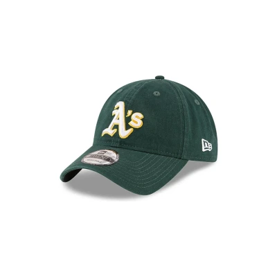 Imagen de New Era 9TWENTY Strapback Oakland Athletics Forest Gorra, Talla: One Size, Dark green