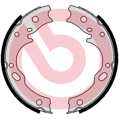 Imagen de BREMBO S 34 509 Zapatas de Freno Mano