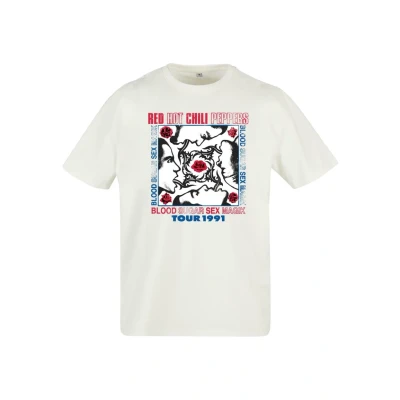 Imagen de Upscale by Mister Tee RED HOT Chilli Peppers Oversize Camiseta estampada, Hombre, Talla: XL, White
