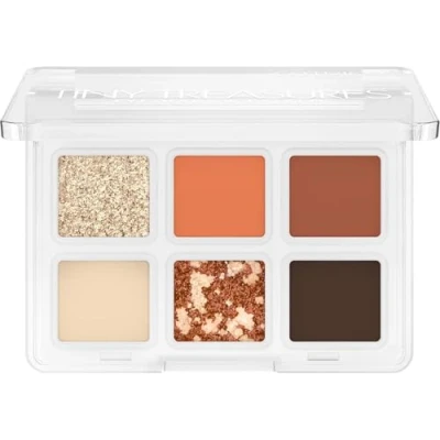Imagen de Catrice Cosmetics Paleta de sombras ojos Tiny Treasures, reluciente, escarchado, metalizado, mate, 4.2 g