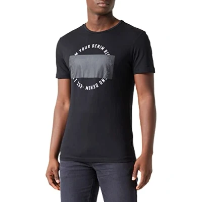 Imagen de Blend Camiseta S/S, 194007/negro, L para Hombre