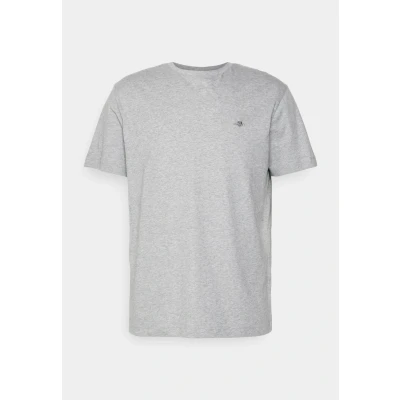 Imagen de GANT REG Shield Camiseta básica, Hombre, Talla: Small, Grey