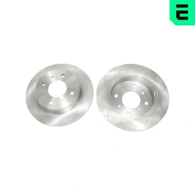 Imagen de OPTIMAL BS 2000C Disco de freno Eje trasero 258 10 4/6 macizo revestido NISSAN: Almera II Hatchback, Primera Berlina, 2 Limousine