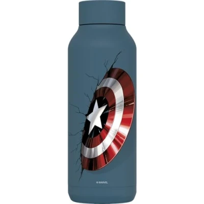 Imagen de Quokka Botella Termo Acero Inoxidable Solid Stone Blue 510 ML Captain America