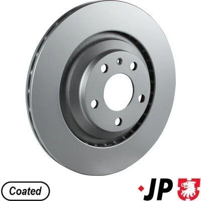 Imagen de JP GROUP 1163207400 Disco de freno Eje trasero 330 22 5 ventilado revestido AUDI: A6 C6 Berlina, Avant