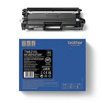 Imagen de BROTHER TN 821XLBK Toner Cartridge Black