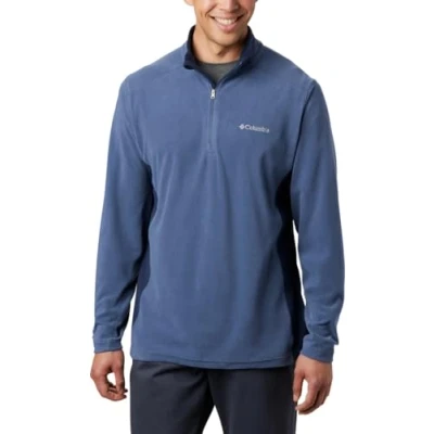 Imagen de Columbia Klamath Range 2 Media Cremallera Forro Polar, Dark Mountain/Collegiate Navy, M para Hombre