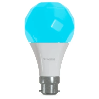 Imagen de Nanoleaf Essentials Bombilla Led B22 RGBW Inteligente y Regulable Luces 16M Colores Thread &amp; Bluetooth, Compatible con Google Home Apple Homekit, para Decoración Habitación Gaming