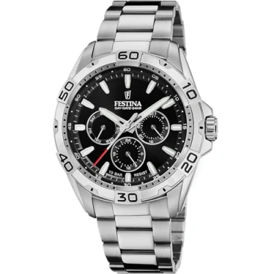 Imagen de Festina Reloj Hombre F20623/5 Multifuncion Caja de Acero Inoxidable 316l Plateado Correa