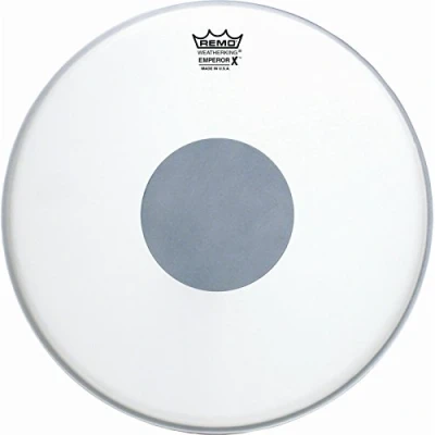 Imagen de Remo Parche Drum Head Emperor X blanco rugoso, coated 14&quot; BX 0114 10