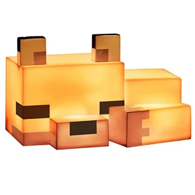 Imagen de Luz Nocturna Zorro Minecraft Lámpara Oficial, Regalo para Niños y Niñas, Decoración Habitación Infantil
