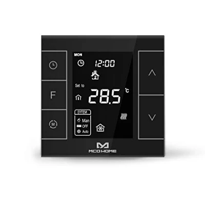 Imagen de MCO Home Z Wave Water/Electrical Heating Smart Thermostat, MH7H WH, Black
