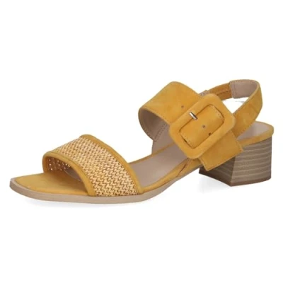 Imagen de CAPRICE 9 28203 42, Sandalia con talón Mujer, Mango Suede, 42 EU