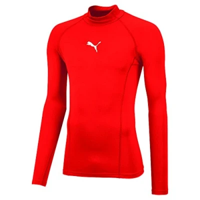 Imagen de Puma LIGA Base Layer té LS cálido Camiseta, hombre, Baselayer Tee Warm, Red, xx large