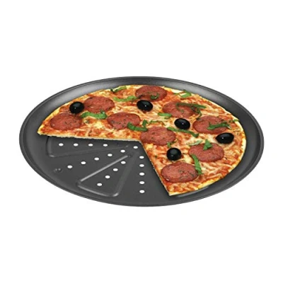 Imagen de Chg 9776 46 Bandeja para Hornear Pizza, 2 Piezas, Diámetro: Aprox. 28 Cm, De Calidad Profesional, Resiste Temperaturas hasta 250