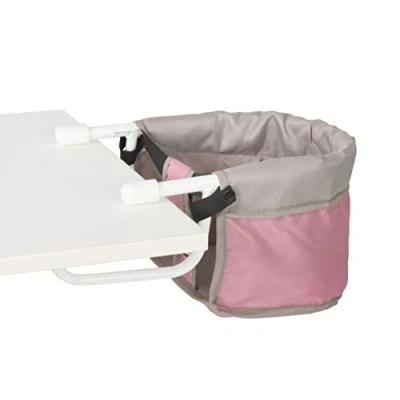 Imagen de Bayer Chic 2000 Asiento de Mesa 60 cm, Trona para muñecas, Color Oso Rosa, Klein (735 36)