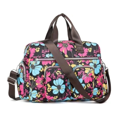 Imagen de Kono Vcmsk2434f BK, Bolsa con asa Superior para Mujer, Black, Medium