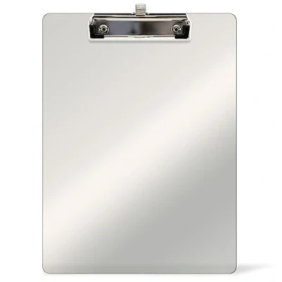Imagen de WAYTEX 931491 Portabloque A4 con pinza soporte para bolígrafo, tablero de plástico rígido, 22,5 x 31,5 cm, transparente
