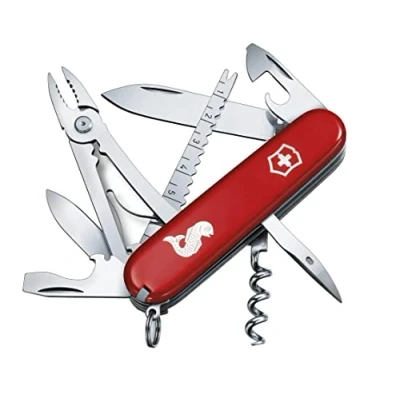 Imagen de Victorinox, Officer&#039;s Knives, Navaja Multiuso Suiza, Cuchillo bolsillo, Regalo, 19 Funciones, Hoja grande, Sacacorchos