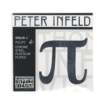 Imagen de Thomastik cuerda para violín 4/4 Peter Infeld Mi acero cromado, recubrimiento de platino, medio