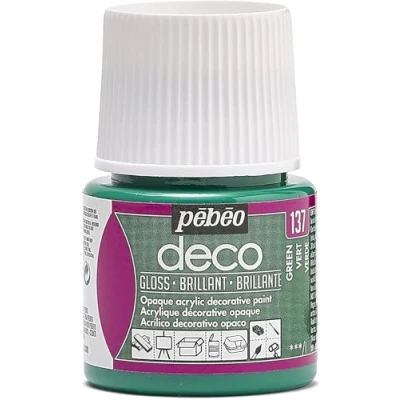 Imagen de PEBEO Pintura acrílica multisoporte Color Opaco Acabado Brillante Verde 45ml