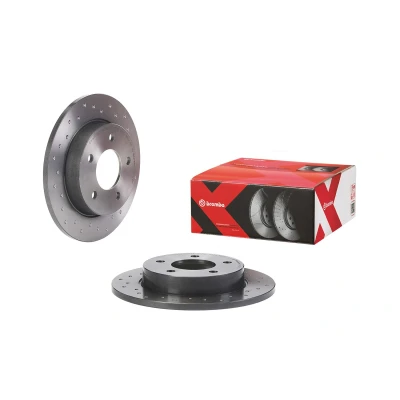 Imagen de BREMBO 08.A029.1X Disco de freno 265 11 5 macizo, perforado revestido MAZDA: 3 Hatchback, Berlina,