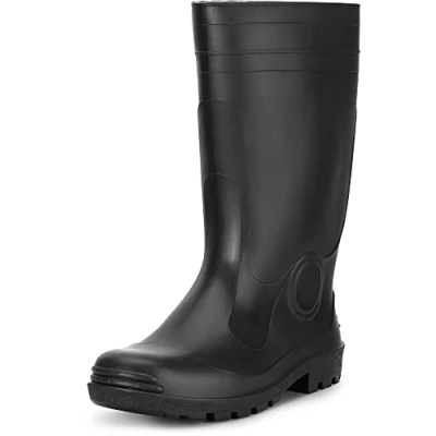 Imagen de Ladeheid Botas de agua, Hombre, Talla: 40, Black Fibra sintética