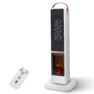 Imagen de Taylor Swoden Dana Calefactor cerámico PTC 2000W para uso en interiores con chimenea, oscilación de 70, temporizador 12 horas, 3 modos, control remoto, rápido calentador torre cerámico.
