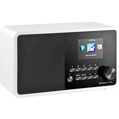 Imagen de Imperial i110 Internet Digital Blanco Radio (Internet, Digital, 5 W, 7,62 cm, cm (3&quot;), TFT)