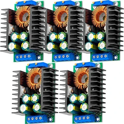 Imagen de AZDelivery 5 pcs XL4016 Step Down Converter Convertidor Regulador Voltaje DC 40V a 1.2 35V 4A 140W Compatible con Arduino E Book Incluido!