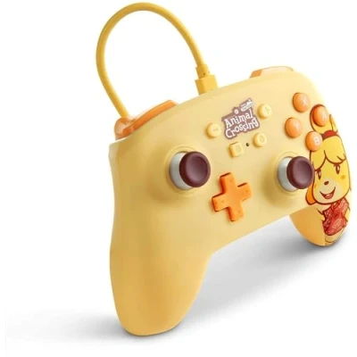 Imagen de Power A, Mando con cable PowerA para Nintendo Switch: Animal Crossing: Isabelle