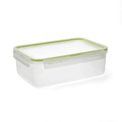 Imagen de Quid Greenery Recipiente Rectang Hermético Plástico 25,45x18x9cm 2,6l Transparente