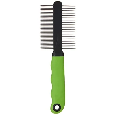 Imagen de Ferplast 85792899 Peine para Gatos Gro 5792, Delicias Púas Redondeadas, óptima Animales de Pelo Medio y Largo, 20,3 x 1,6 6,4 cm