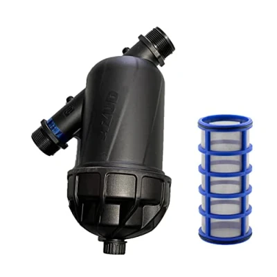 Imagen de Filtro de Malla 1½&quot; para Tuberia 50mm. Incluye Tapón Vaciado. Riego por Goteo. Capacidad Filtrado 35 Mesh. Fabricado en Europa. Azud Modular 100, Sistema Filtración Agricultura