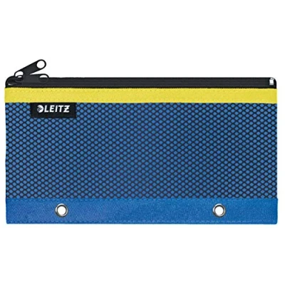 Imagen de Leitz Estuche de 2 Compartimentos con Ojales, Azul, gama Urban Chic, 60130032