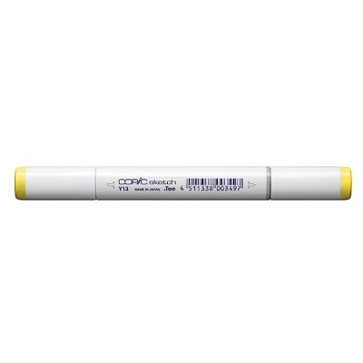 Imagen de Copic Sketch Y13, Amarillo limón, Rotulador doble con punta mediana y pincel